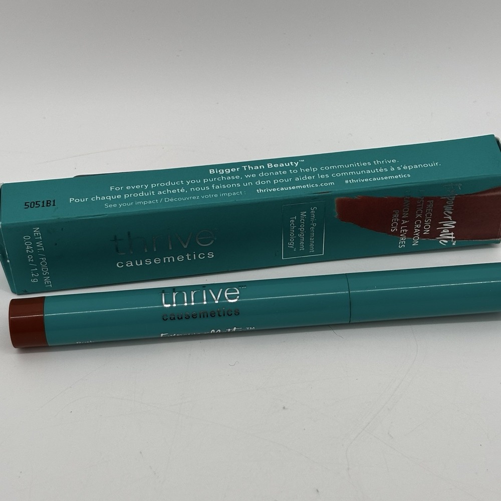 Thrive Causemetics Empower Matte Precision Lipstick Crayon RUTH NEW Full Size